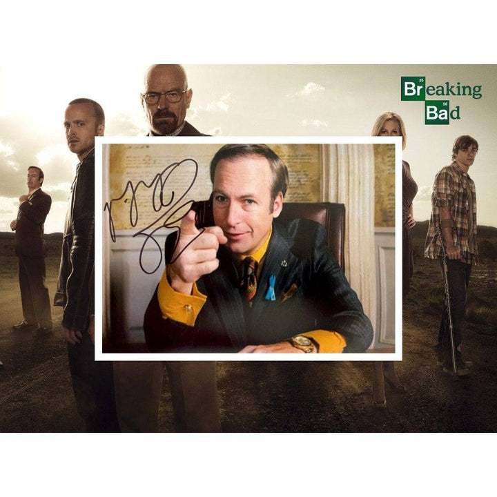 Bob Odenkirk Saul Goodman Breaking Bad 5 x 7 photo signed with proof