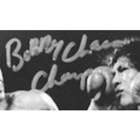 Bobby Chacon boxing Legend 5 x 7 photo signed