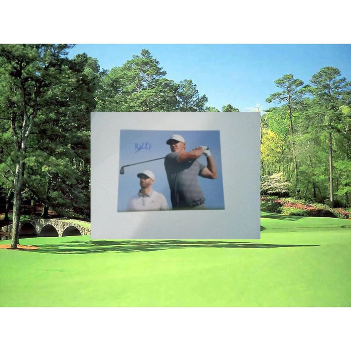 Brooks  Koepka US Open golf champion signed 8 by 10 photo with proof