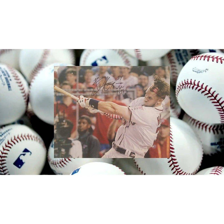 Bryce Harper Washington Nationals 8 x10 signed photo