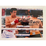 Load image into Gallery viewer, Carlos Zarate Serna boxing Legend 5 x 7 photo signed with proof - Awesome Artifacts 
