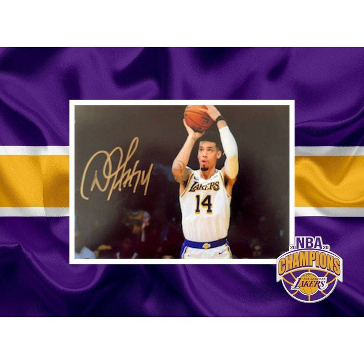 Danny Green Los Angeles Lakers 5 x 7 photo signed with proof