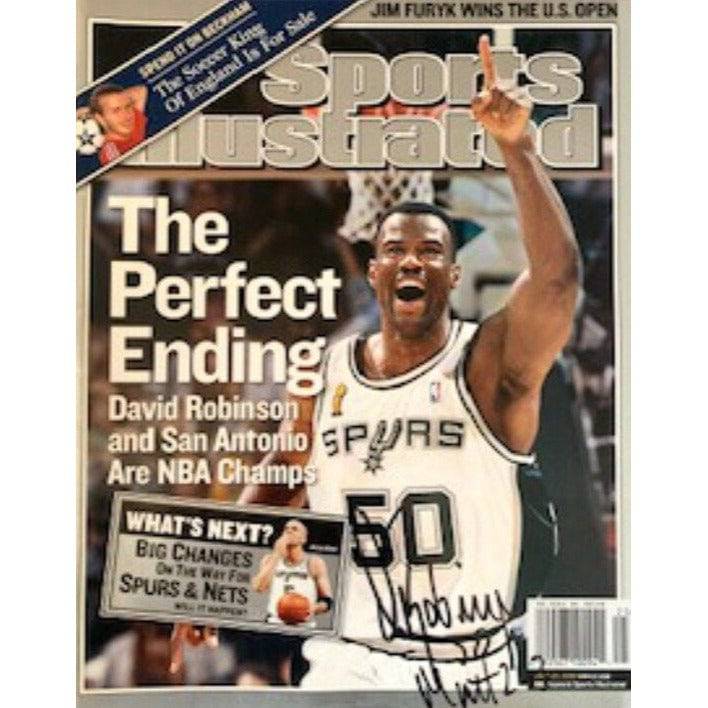 David Robinson Complete Sports Illustrated signed with proof