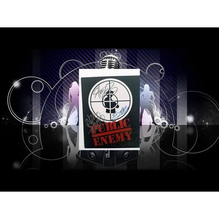 Flavor Flav Public Enemy 8 by 10 signed photo with proof