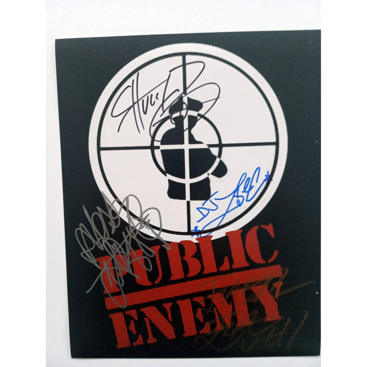 Flavor Flav Public Enemy 8 by 10 signed photo with proof - Awesome Artifacts 