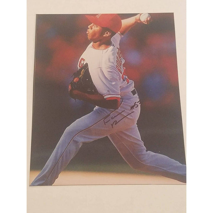 Francisco Rodriguez California Angels 8 x 10 signed photo