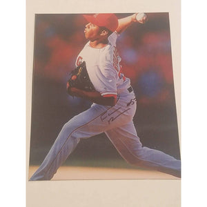 Francisco Rodriguez California Angels 8 x 10 signed photo