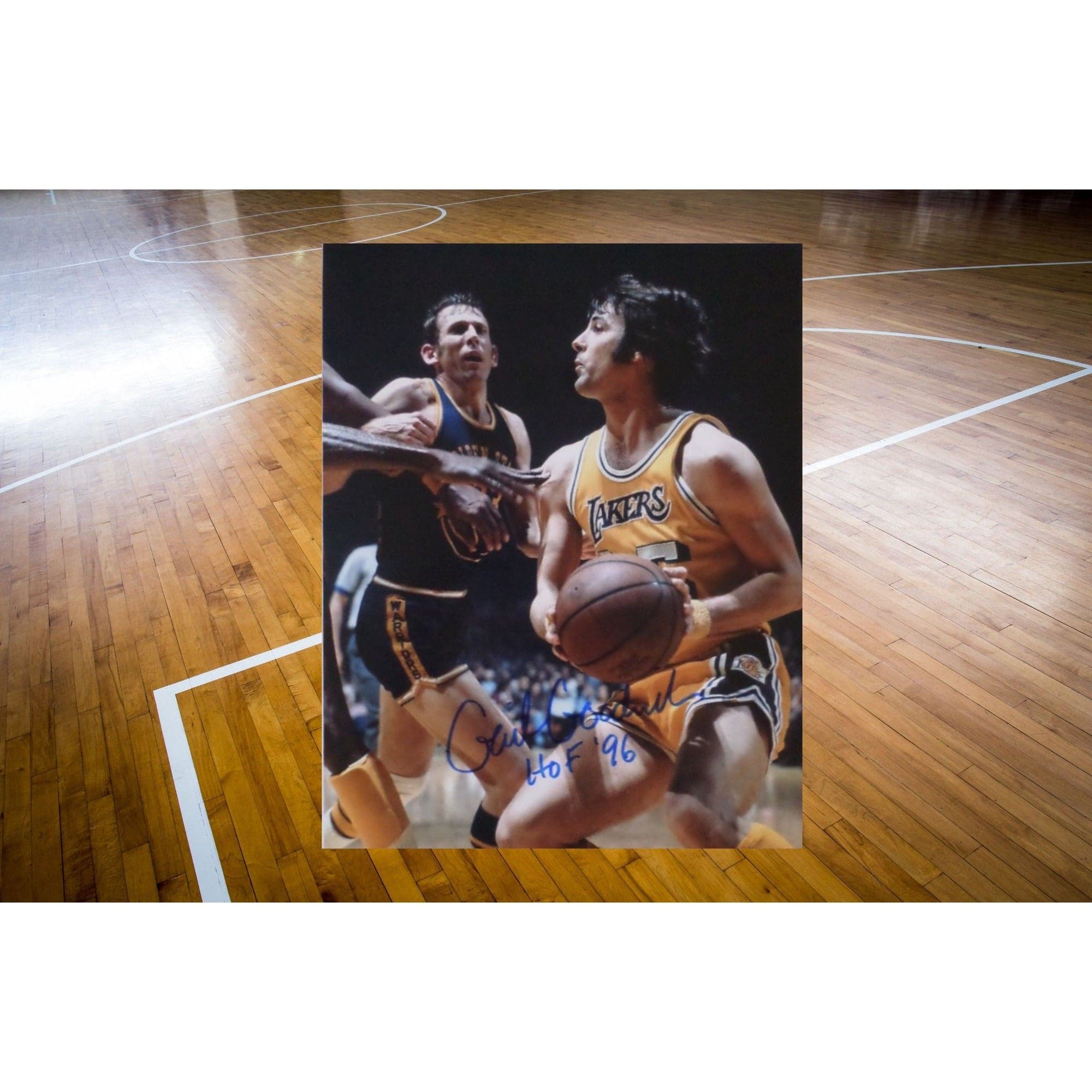 Gail Goodrich Los Angeles Lakers 8 x 10 signed photo