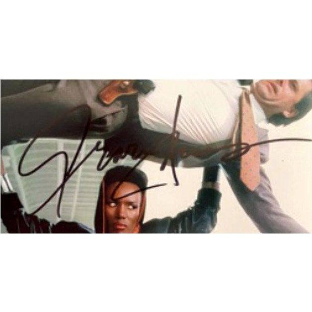 Grace Jones "May Day" James Bond 5 x 7 photo signed