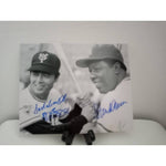 Load image into Gallery viewer, Hank Aaron and Sadaharu Oh 8 by 10 signed photo
