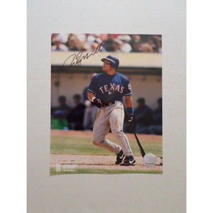 Ivan Pudge Rodriguez Texas Rangers 8 x 10 signed photo - Awesome Artifacts 