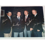 Load image into Gallery viewer, Jack Nicklaus, Arnold Palmer, Lee Trevino and Gary Player 16 x 20 with proof - Awesome Artifacts 
