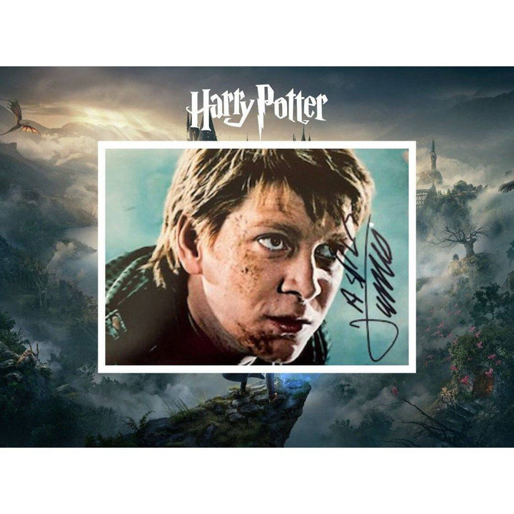 James Phelps Harry Potter 5x7 photo signed