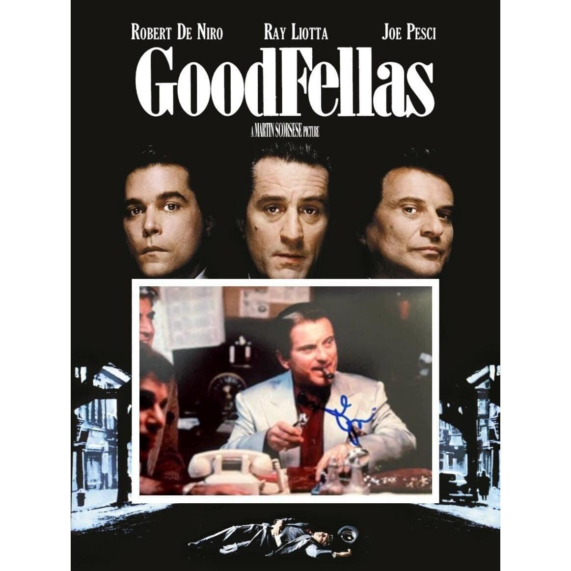 Joe Pesci Tommy DeVito Goodfellas 5 x 7 photo sign with proof