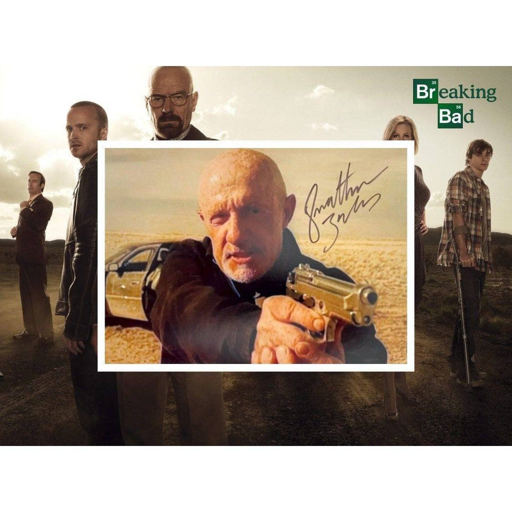 Jonathan Banks Breaking Bad 5 x 7 photo signed