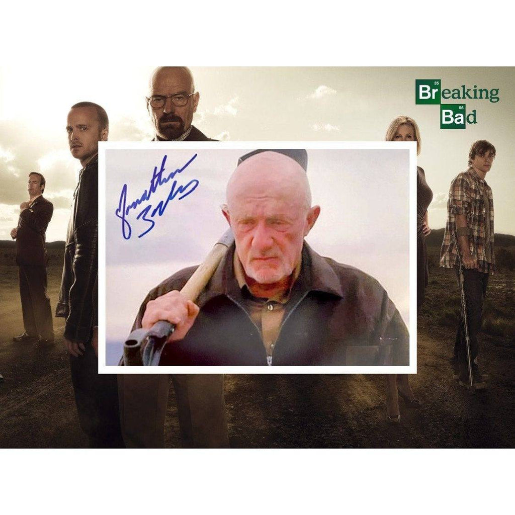 Jonathan Banks Breaking Bad 5 x 7 photo signed