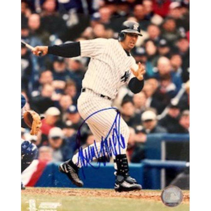 Jorge Posada New York Yankees 8 x 10 photo signed