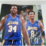 Load image into Gallery viewer, Kobe Bryant and Shaquille O&#39;Neal 16 by 20 photo signed with proof
