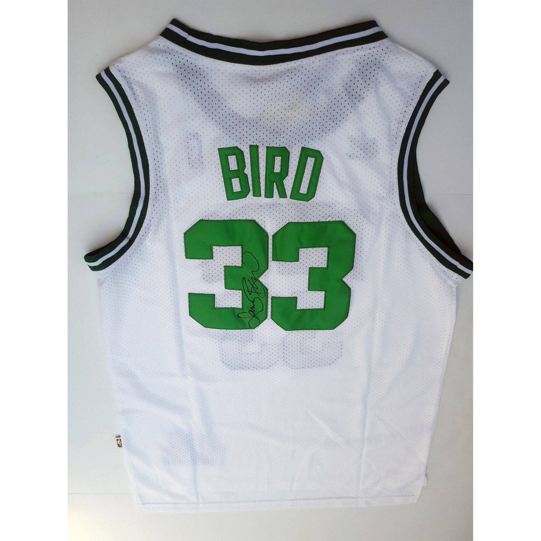 Larry Bird Boston Celtics jersey signed with proof