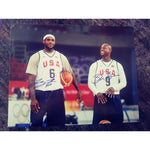 Load image into Gallery viewer, LeBron James and Dwyane Wade 11 by 14 - Awesome Artifacts 
