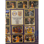 Load image into Gallery viewer, Los Angeles Lakers Magic Johnson, Kobe Bryant, Chick Hearn, LeBron James signed with proof
