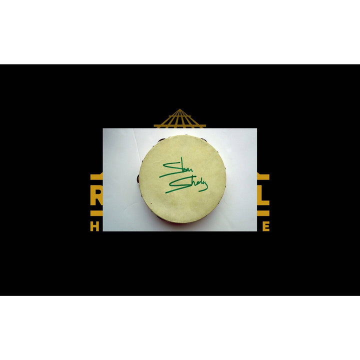 Marshall Mathers Slim Shady Eminem signed tambourine 8 in with proof