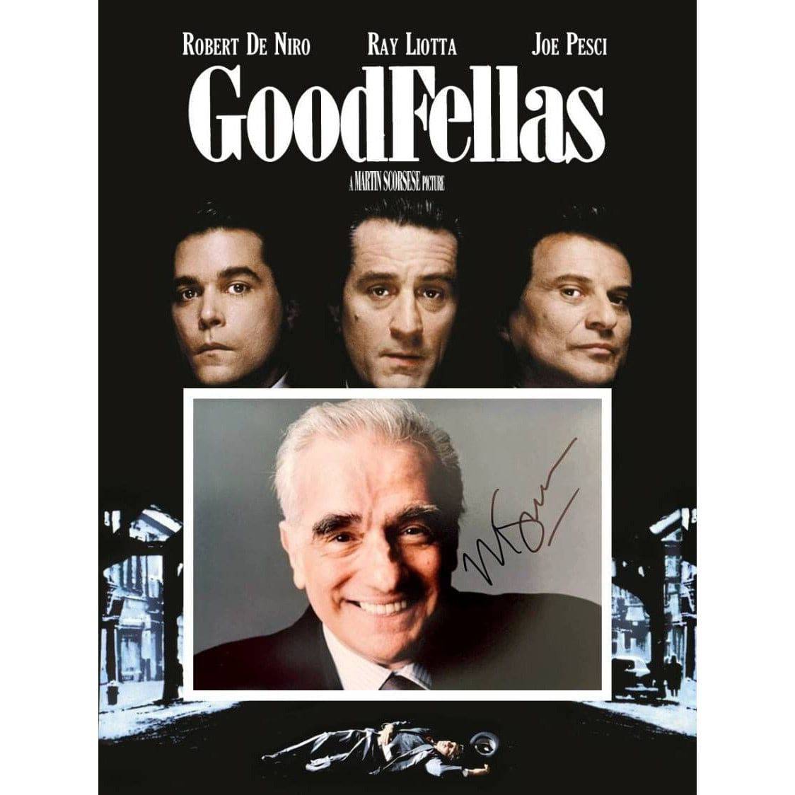 Martin Scorsese signed photo deals