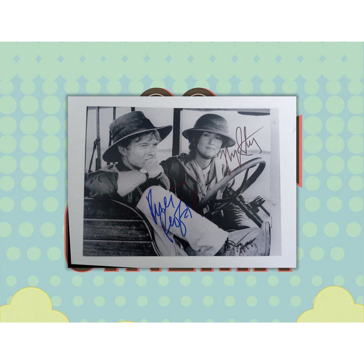 Meryl Streep and Robert Redford 'Out of Africa' 8 by 10 signed with proof