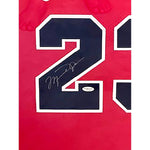 Load image into Gallery viewer, Michael Jordan red jersey signed with proof
