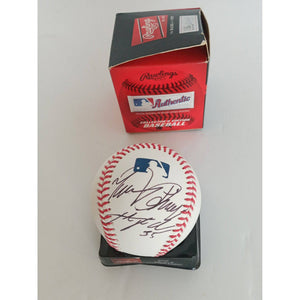 Miguel Cabrera, Justin Verlander, Detroit Tigers signed MLB baseball with proof