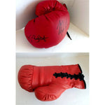 Load image into Gallery viewer, Mike Tyson and James Buster Douglas Everlast leather boxing glove signed with proof - Awesome Artifacts 
