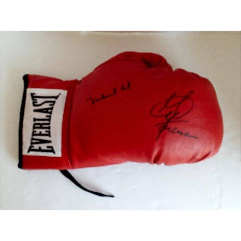 George deals Foreman Signed Everlast Boxing Glove