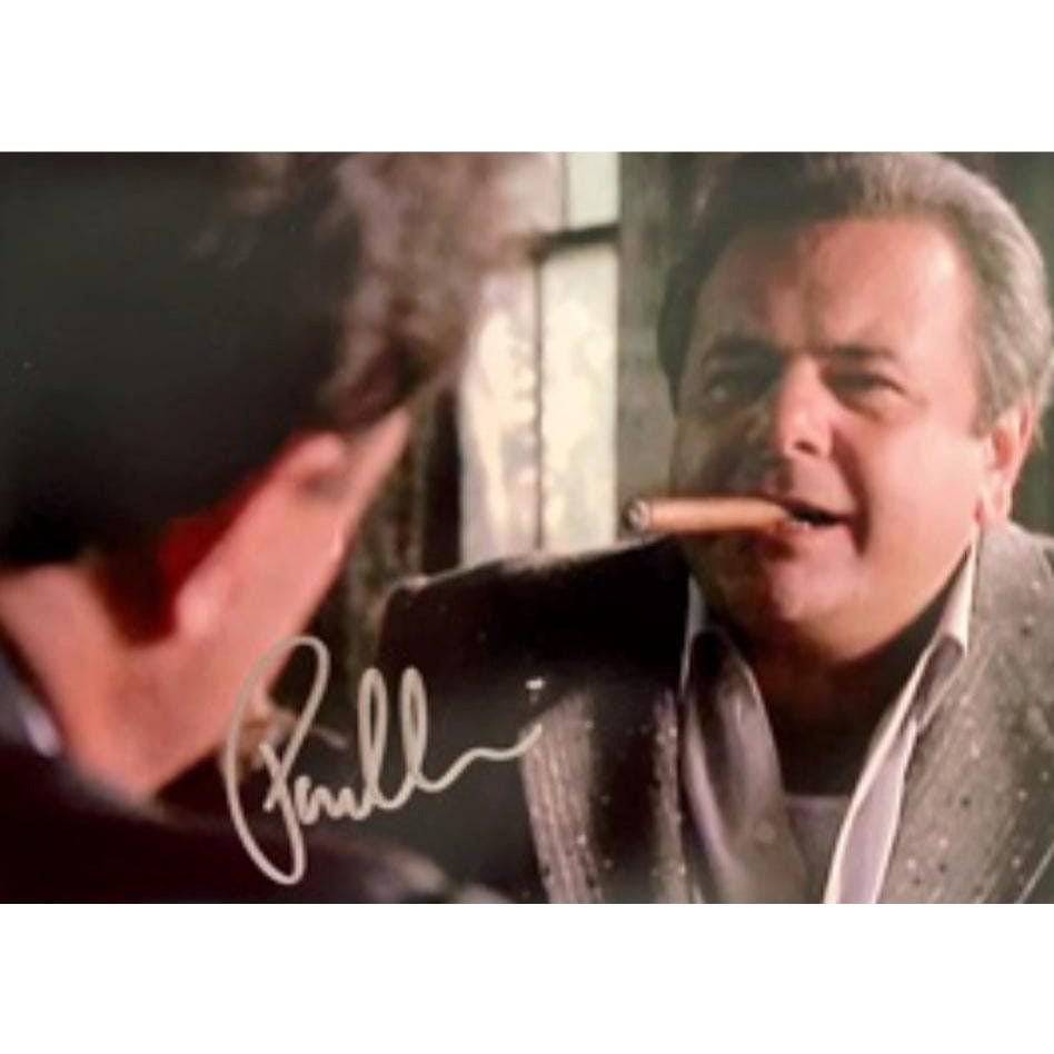 Paulie Sorvino Paul Cicero Goodfellas 5 x 7 photo signed with proof