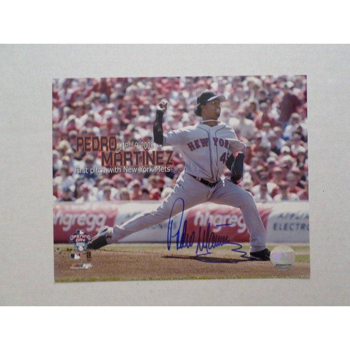 Pedro Martinez 8 x 10 signed photo - Awesome Artifacts 