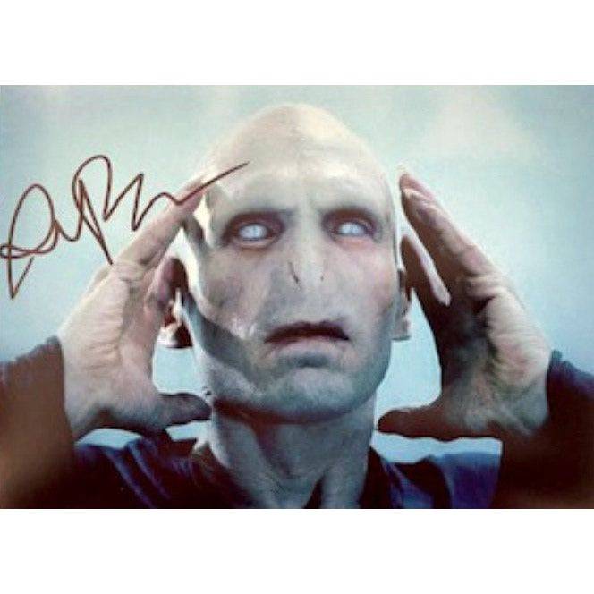 Ralph Fiennes Harry Potter 5 x 7 photo signed with proof