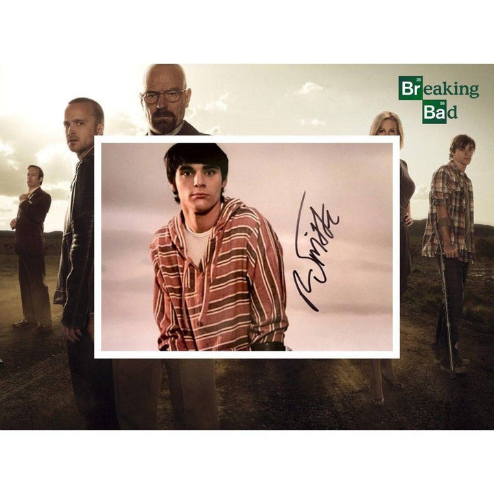 RJ Mitte Walter White Jr Breaking Bad 5 x 7 photo signed