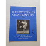 Load image into Gallery viewer, Rod Laver 1962 Wimbledon program sign - Awesome Artifacts 
