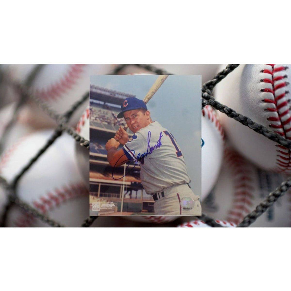 Ron Santo Chicago Cubs 8 by 10 signed photo