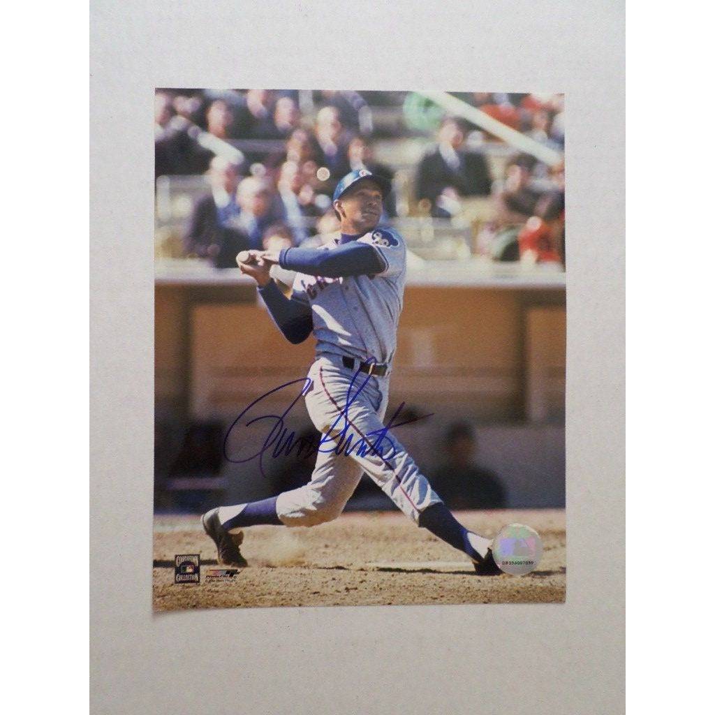 Ron Santo Chicago Cubs 8 by 10 signed photo - Awesome Artifacts 