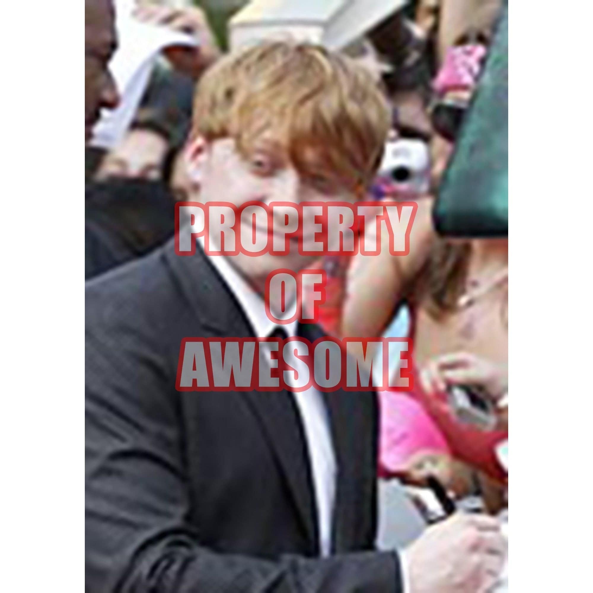 Rupert Grint Harry Potter 5 x 7 photo signed with proof