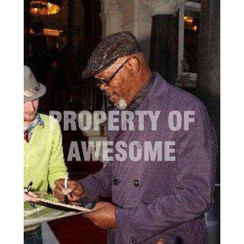 Samuel L Jackson Pulp Fiction 5 x 7 photo signed with proof