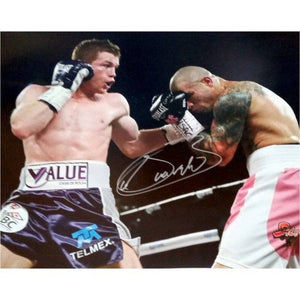 Saul Canelo Alvarez 16 x 20 photo signed with proof - Awesome Artifacts 