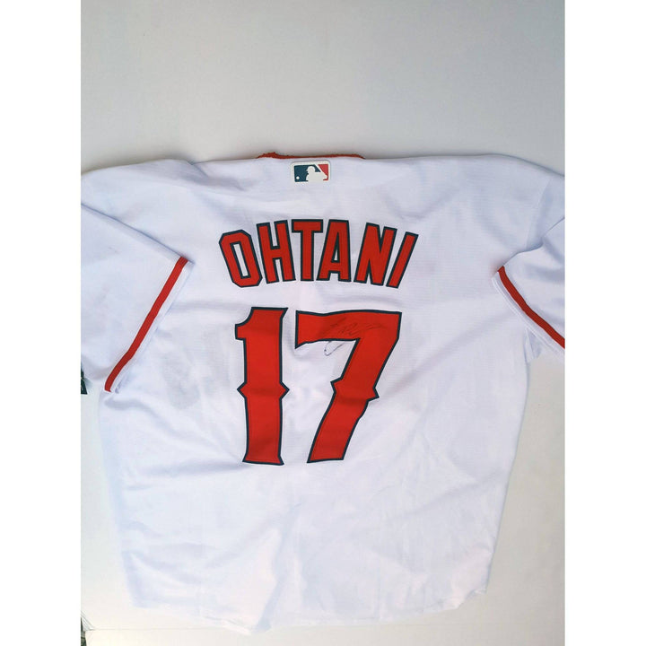 Shohei Ohtani Los Angeles Angels authentic jersey size XL signed with proof