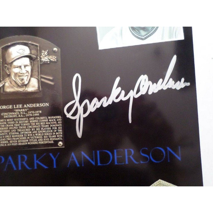 Sparky Anderson 8 x 10 signed photo - Awesome Artifacts 