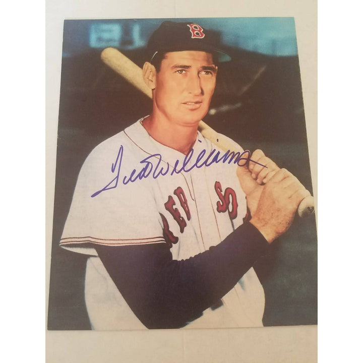 Ted Williams Boston Red Sox 8 x10 signed photo