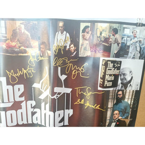 The Godfather cast signed 20 by 30 photo cast signed with proof