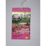 Load image into Gallery viewer, Tiger Woods 2005 Master&#39;s ticket signed with proof - Awesome Artifacts 
