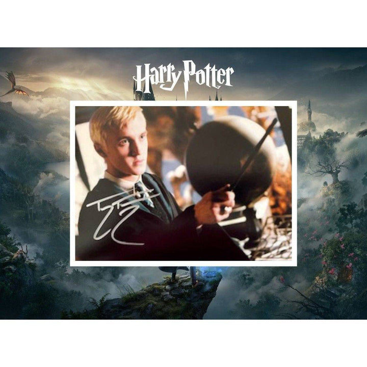 Tom Felton Harry Potter 5x7 photo signed