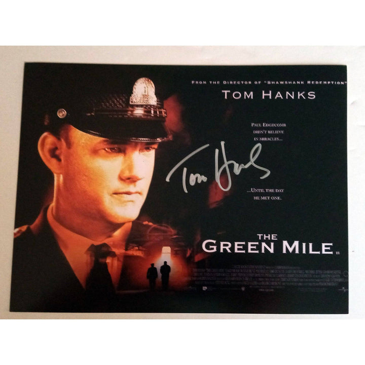 Tom Hanks The Green Mile 8 x 10 signed photo with proof