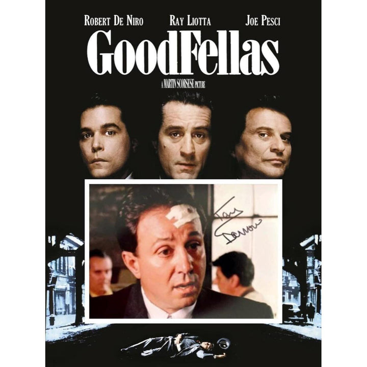 Tony Darrow Sunny Bunz Goodfellas 5 x 7 photo signed